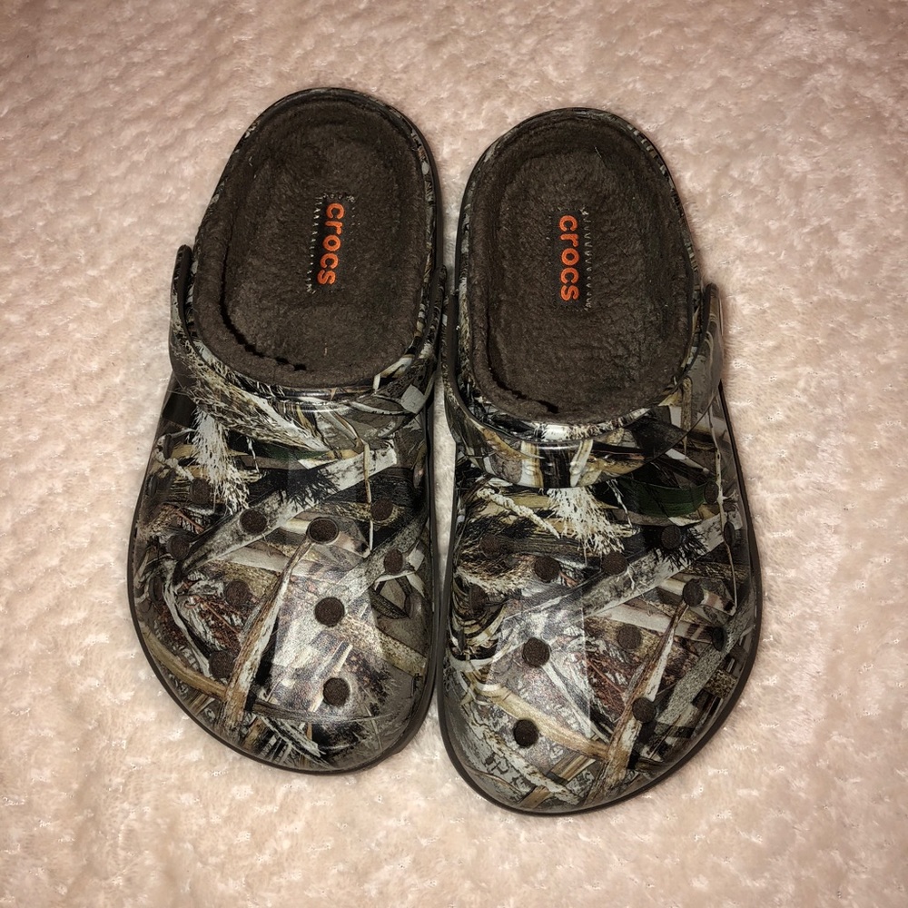 Camo crocs